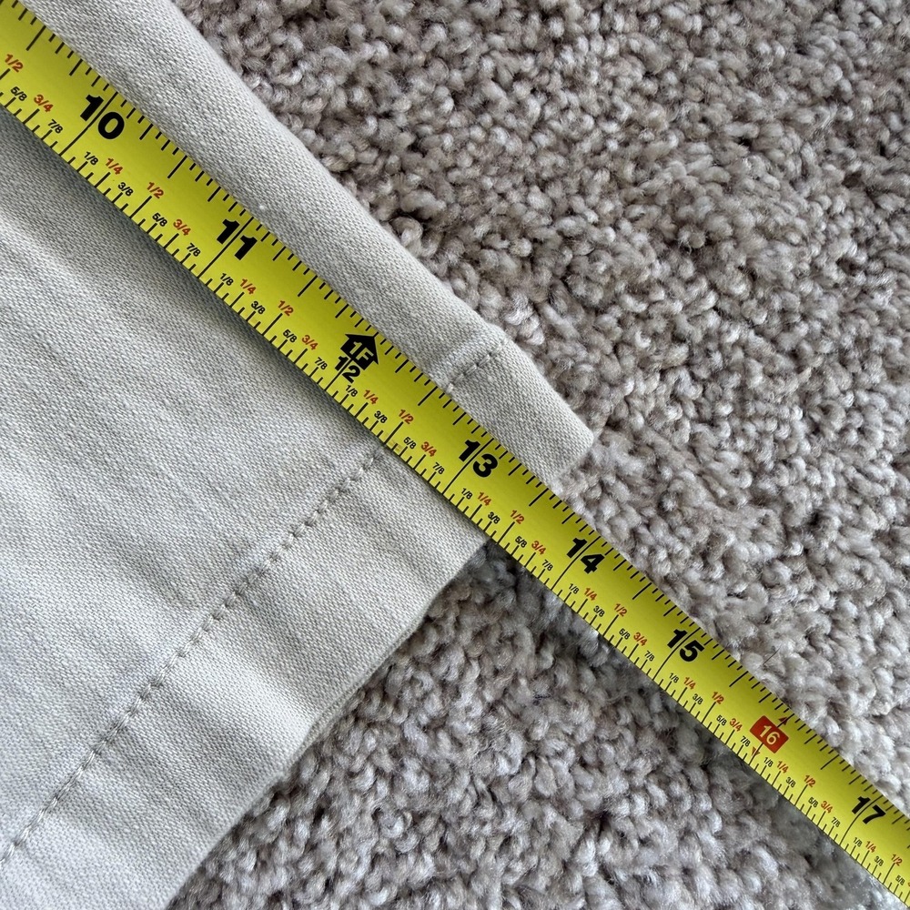 Y2K Faded Glory Chino Shorts Womens 4 Beige Denim Stretch 5 Pocket Summer Casual - Picture 8 of 11